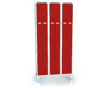 Kleiderschränke mit doppelwandige Tür in Z ALDUR 1 mit Füße 1920 x 900 x 500